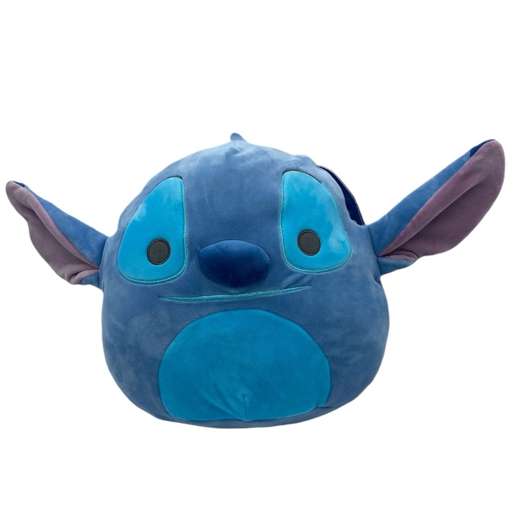 Squishmallows Disney Stitch Plush Toy Stuffed Alien 12 Inches Blue Gift Kellytoy